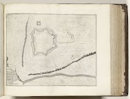 Plattegrond van Puigcerdá, ca. 1693-1696