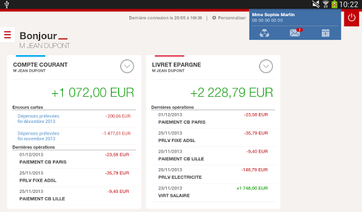 Crédit Mutuel pour Tablettes