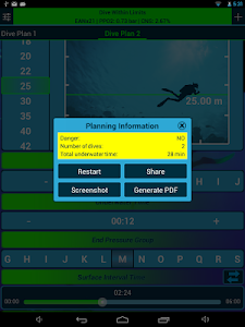 Dive Planner 2 Free screenshot 15