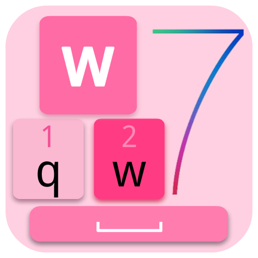 Cool Pink Keyboard Skin LOGO-APP點子