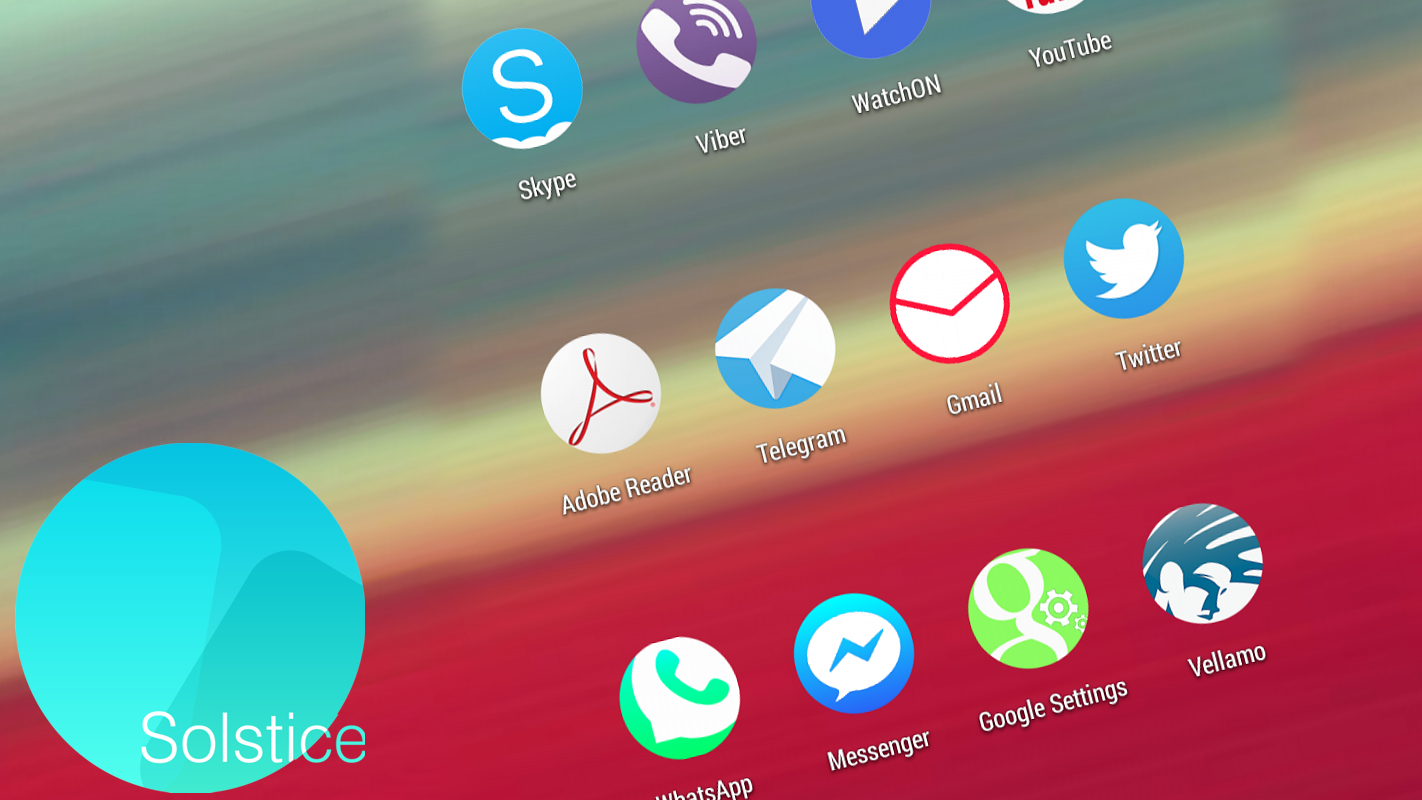 Solstice HD Theme Icon Pack - screenshot