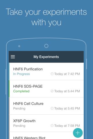 Android application Vessel Science screenshort