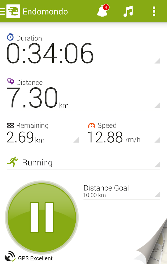 Endomondo Sports Tracker PRO - screenshot