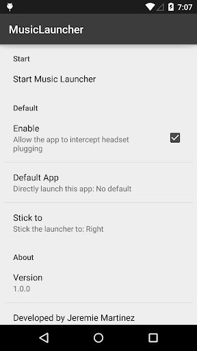 MusicLauncher