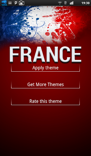 France Keyboard Theme