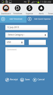 Time and Expense - Dynamics AX Screenshots 2