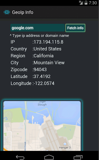 GeoIP Info