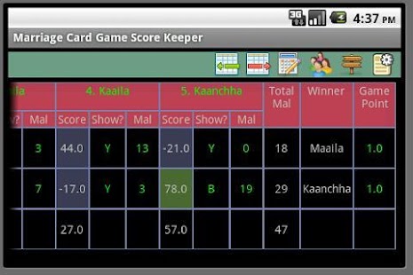 How to install Marriage CardGame Score Keeper lastet apk for pc