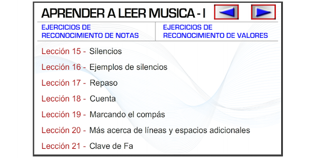 CURSO PARA LEER MÚSICA Screenshots 6