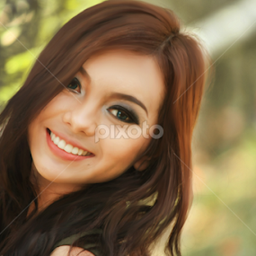 Smile by Bli Cahaya - People Portraits of Women