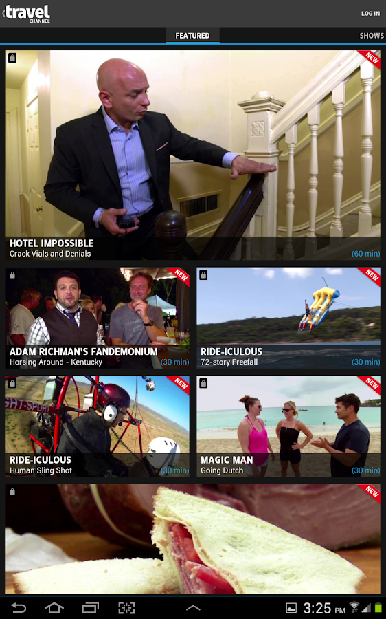 travel channel pl program