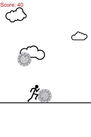 【免費動作App】Brave Stickman: Rain Of Barrel-APP點子