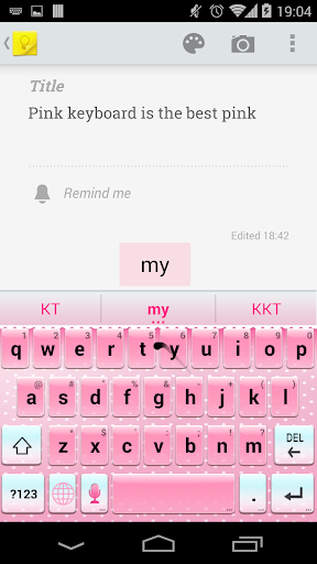 【免費個人化App】Pink Keyboard -Emoji,Emoticons-APP點子