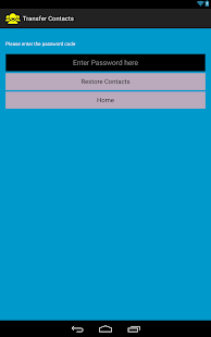 Transfer Contacts Screen 3