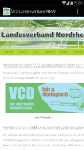 VCD Landesverband NRW Screenshots 0