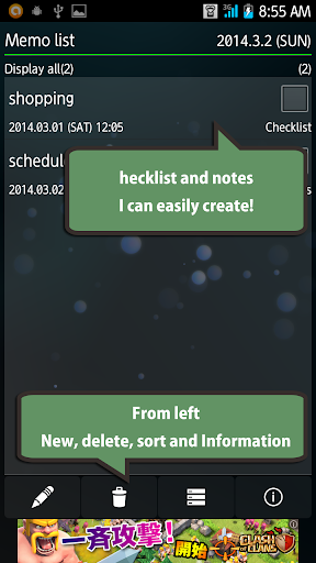 MyNotes - Notepad Todo list -