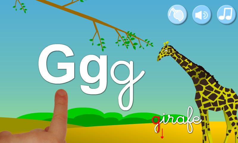 Animal Alphabet Screen 2