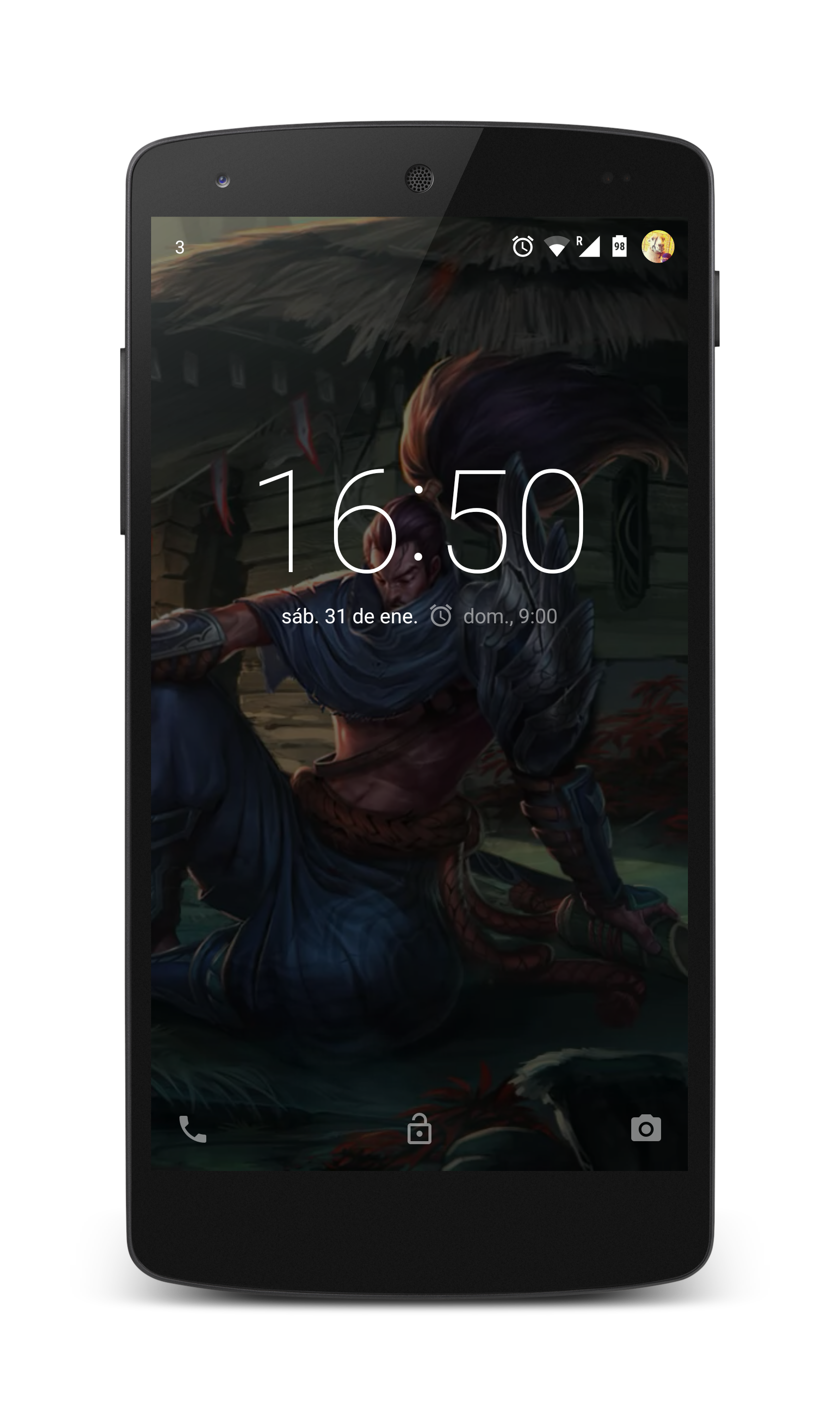 Android application Live Wallpapers of LoL screenshort