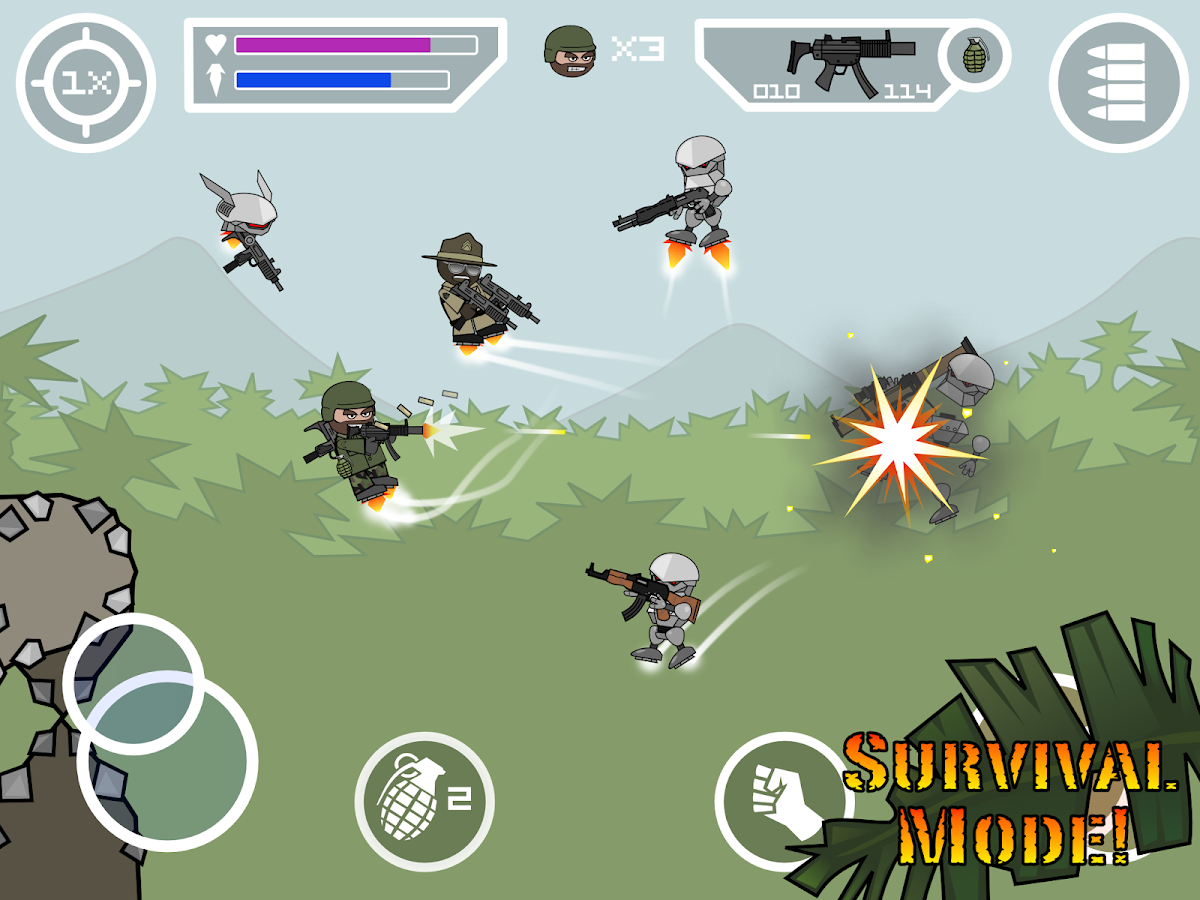    Doodle Army 2 : Mini Militia- screenshot  
