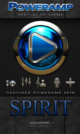 Poweramp skin Spirit