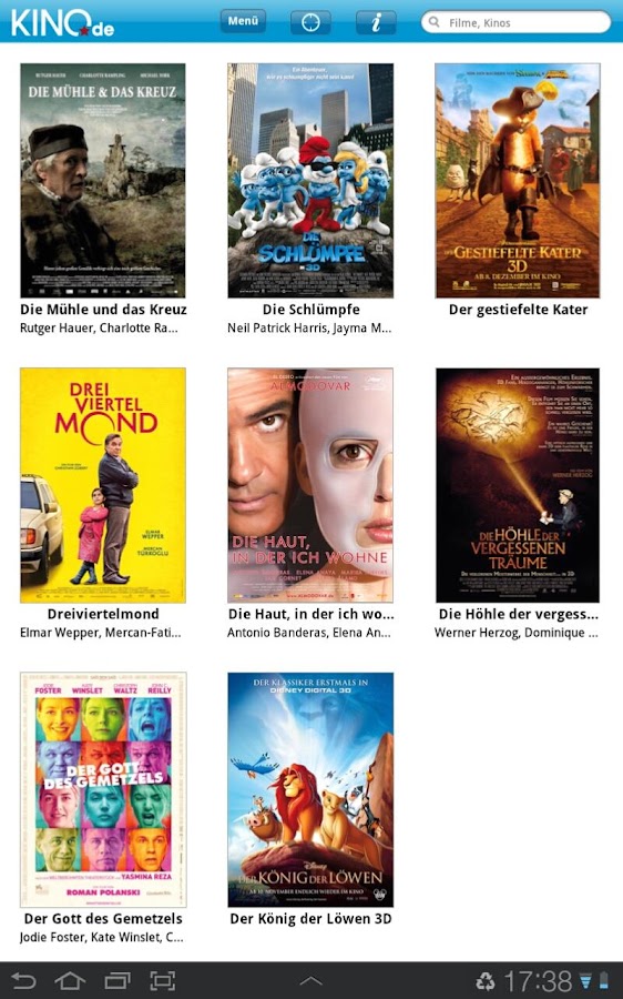    KINO.de- screenshot  