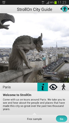 StrollOn Paris; Audio Guide