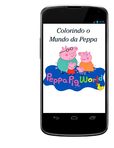 Colorindo o Mundo da Peppa