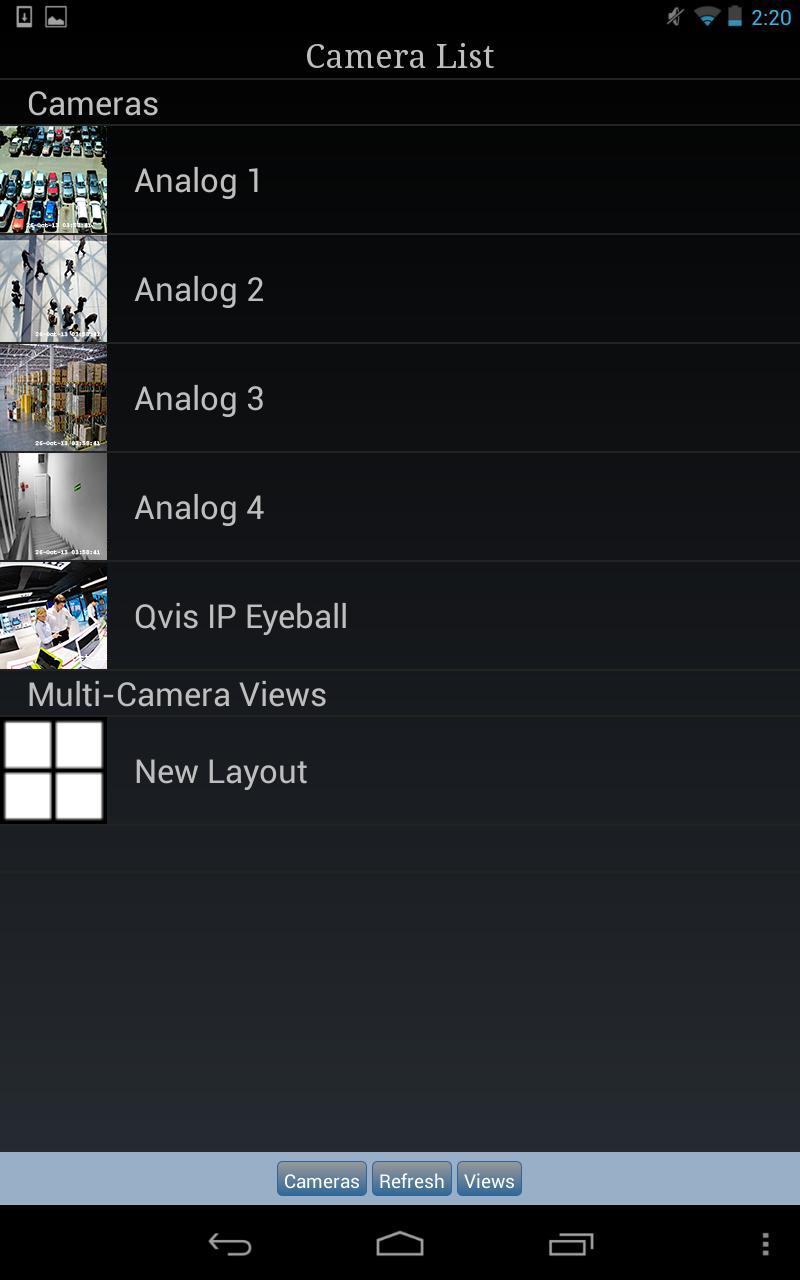 Qvis Viewer Lite Screen 2