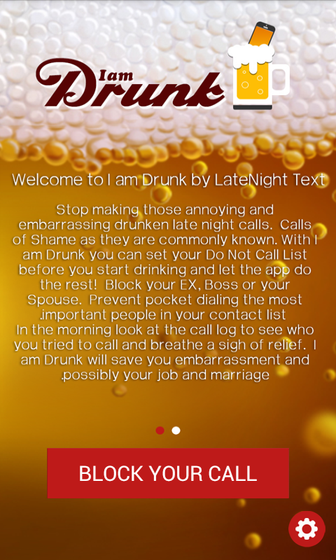 Android application Call of Shame screenshort