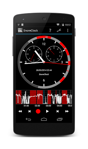 SnoreClock - いびきをかきますか？