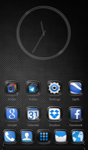 Next Launcher Theme Emboss HD