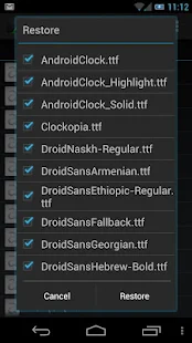 Font Installer ★ Root ★ - screenshot thumbnail