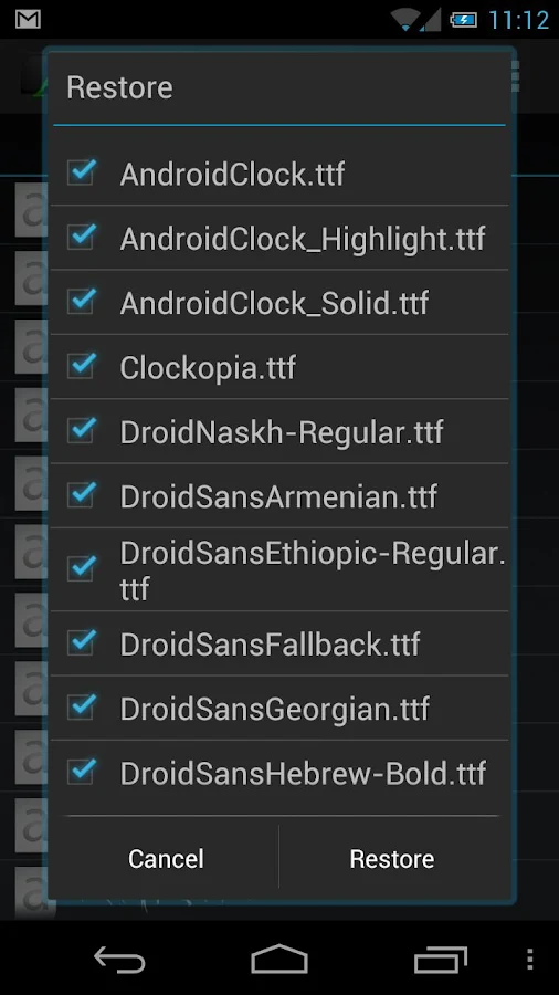 Font Installer ★ Root ★ - screenshot