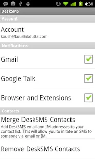 DeskSMS - screenshot thumbnail