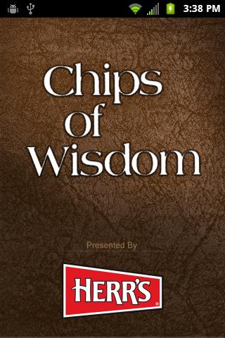 Chips of Wisdom