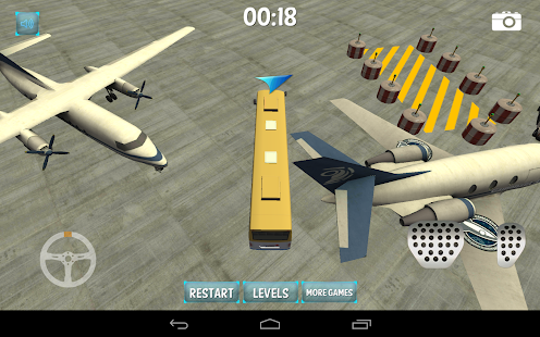 Airport Bus Parking 3D