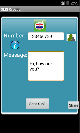 Free SMS Croatia