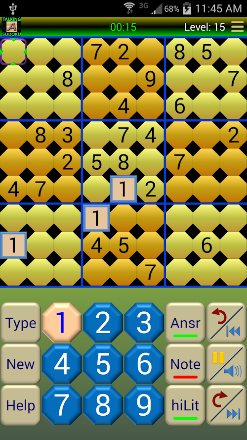Android application Sudoku premium HD by Acropa screenshort