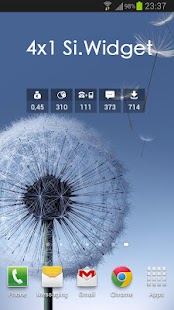 Si.Widget - poraba za Simobil Screenshots 1