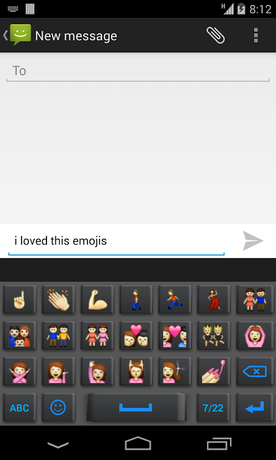 Emoji Keyboard - screenshot