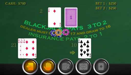 【免費博奕App】Blackjack 21 free-APP點子