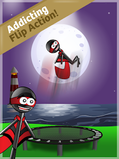 Stickman Trampoline FREE - screenshot thumbnail