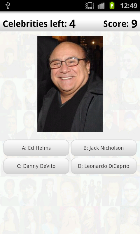 Игра Logo Quiz Celebrities для планшетов на Android