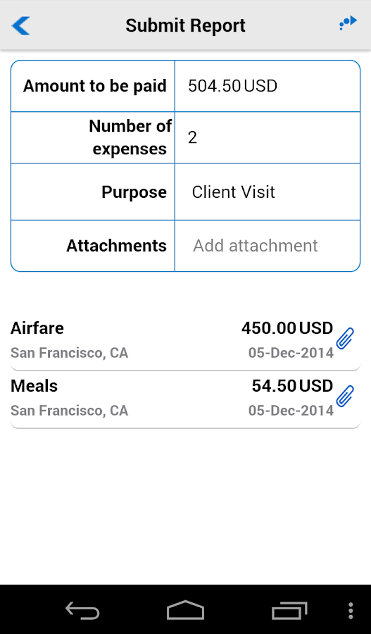 Oracle Fusion Expenses - Android Apps on Google Play