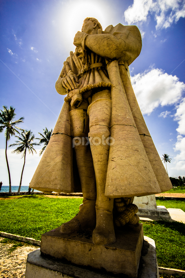 Statue of João de Paiva by Bruno Correia - Buildings & Architecture Statues & Monuments