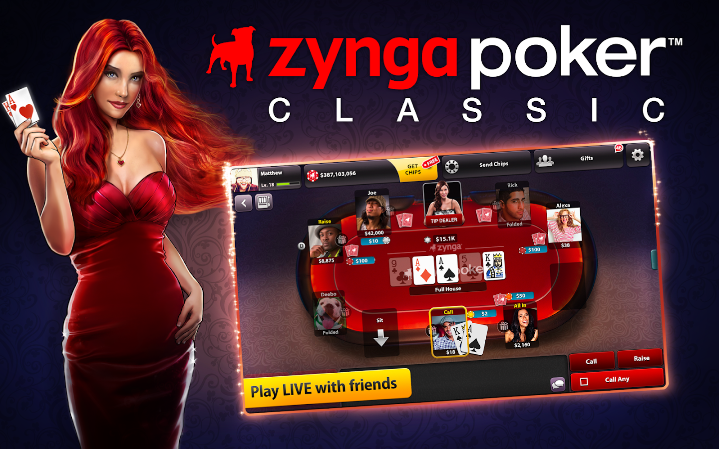 Image result for zynga poker classic