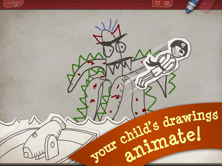 Pirate Scribblebeard - Draw Screen 2