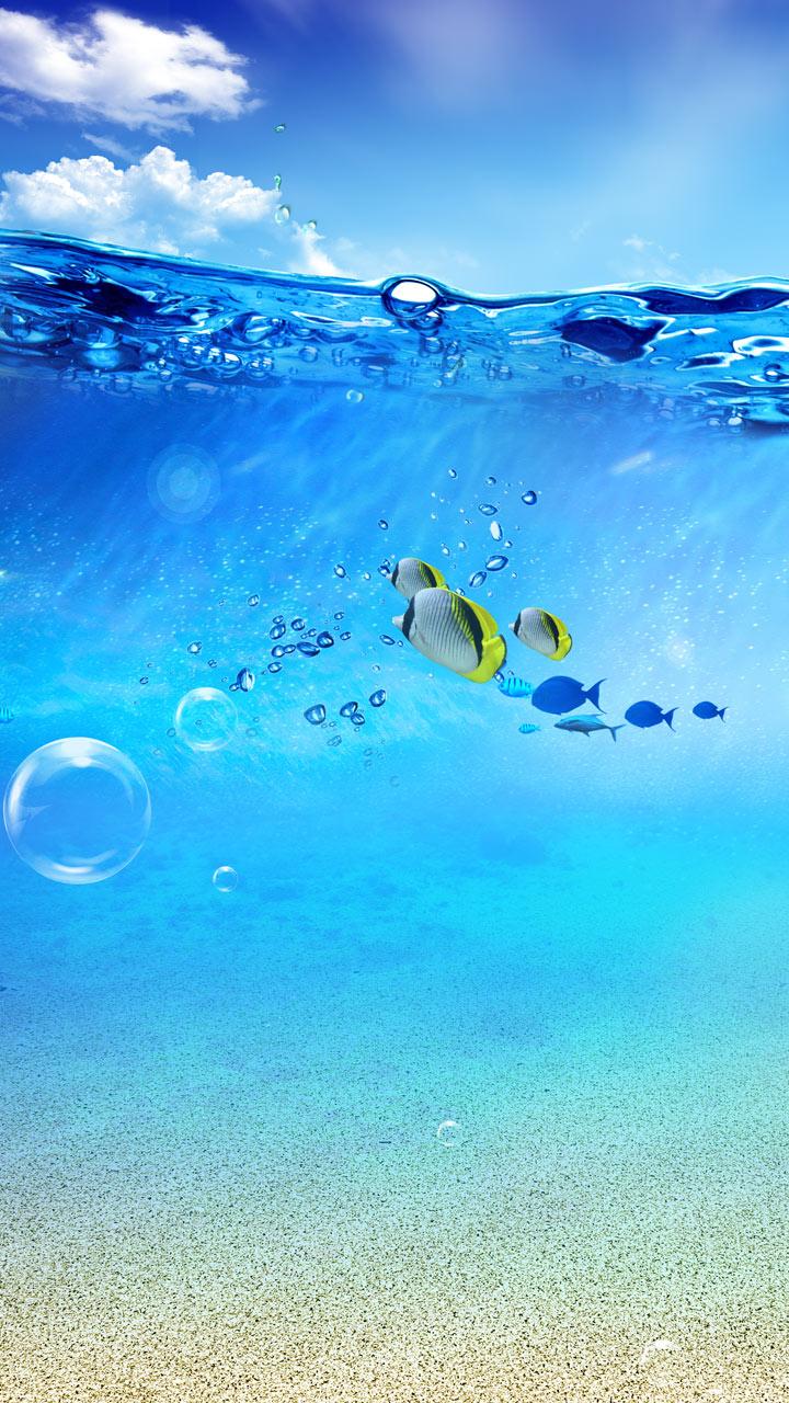 Android application Ocean Live Wallpaper screenshort
