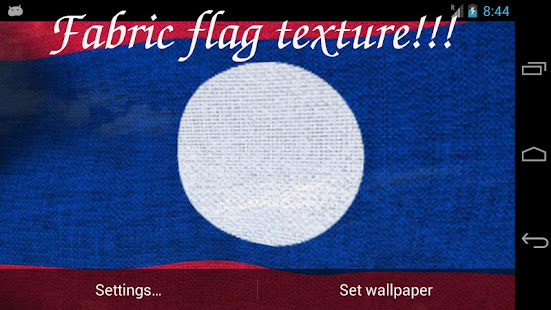 3D Laos Flag Live Wallpaper(圖6)-速報App