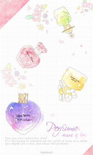 perfume go launcher theme